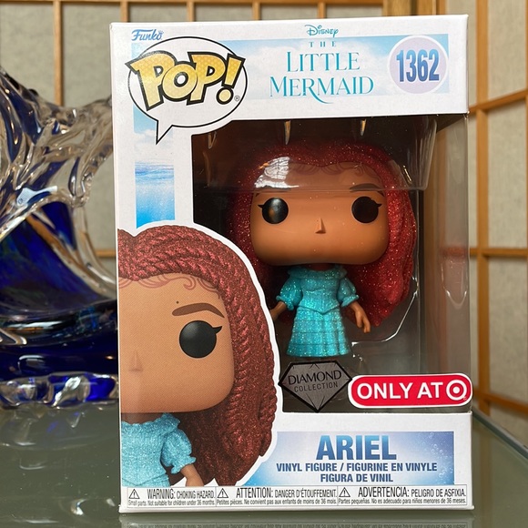 The Little Mermaid 2023 Ariel Funko Pop! Diamond Exclusive 1362 & Ursula 1364 - Picture 8 of 13